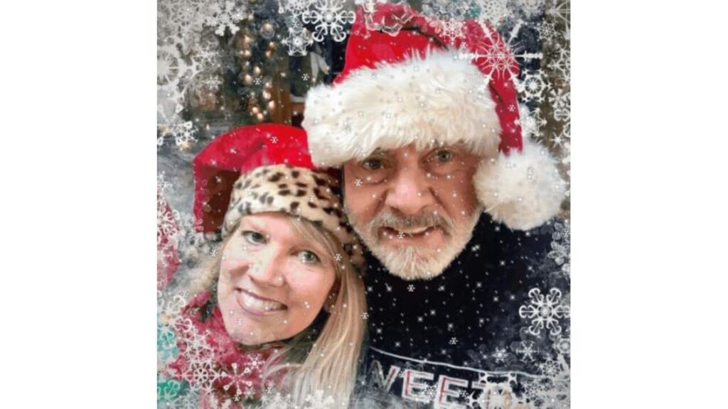 Neil Diamond and Katie Diamond on Christmas.