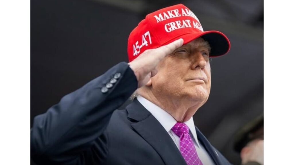 Donald Trump at White House.