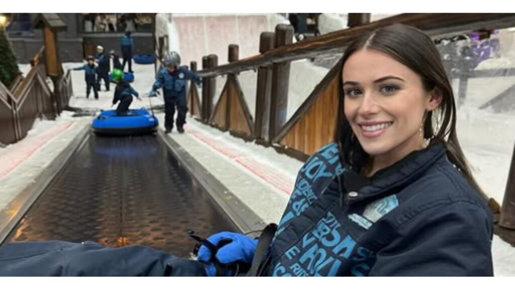 Caitilin Beadles in Dubai.