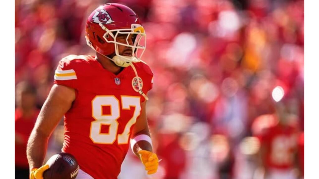 Travis Kelce on a match.