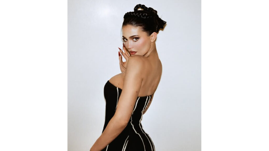 Kylie Jenner on Christmas Eve.