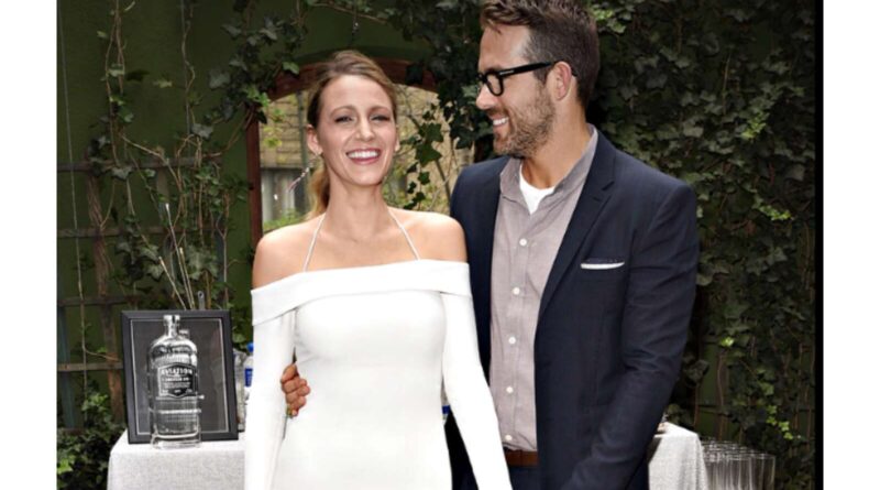 Ryan Reynolds and Blake Lively.