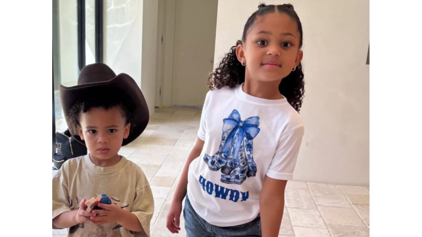 Stormi and Aire Webster.