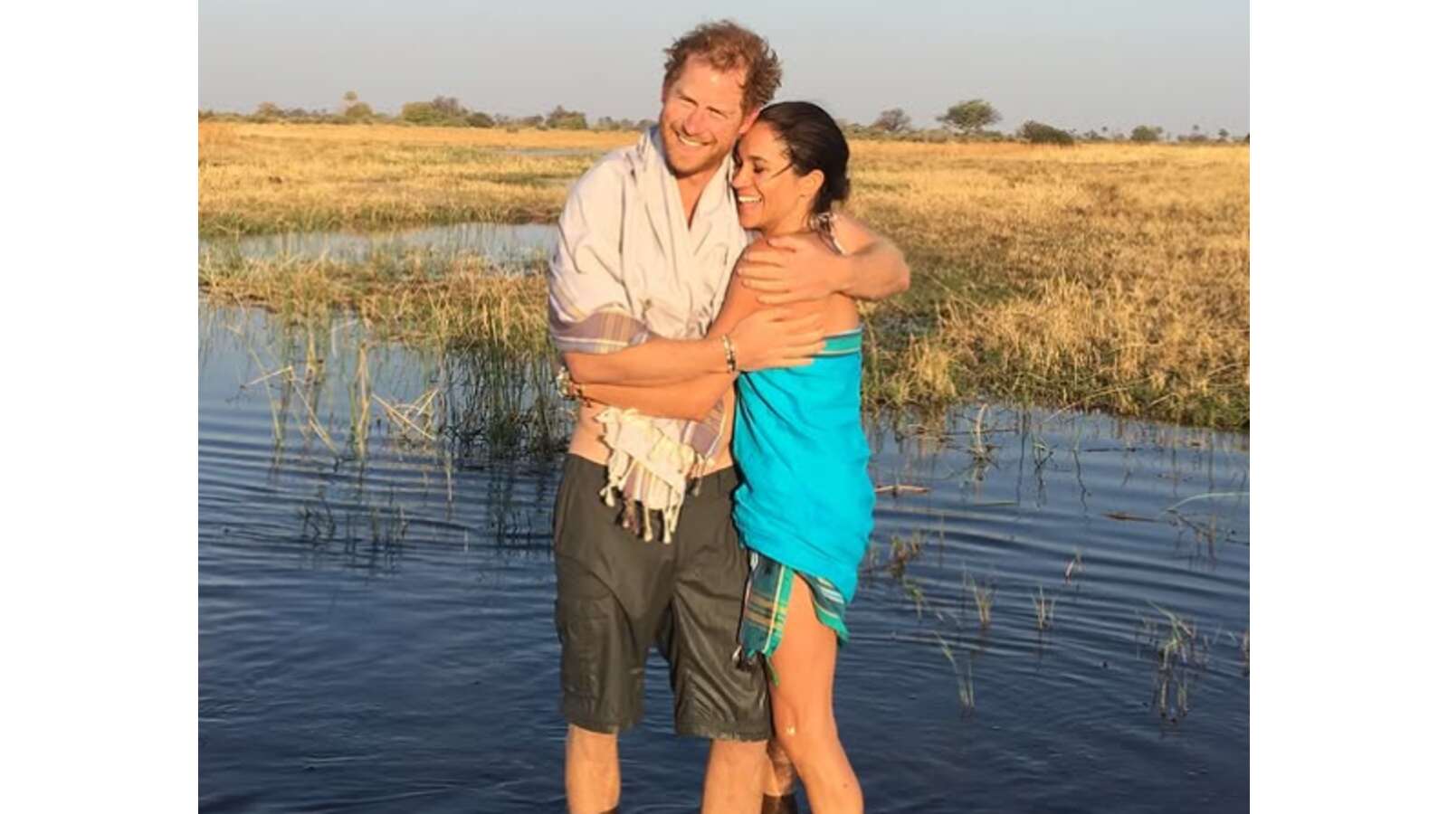 Prince Harry and Meghan Markle.