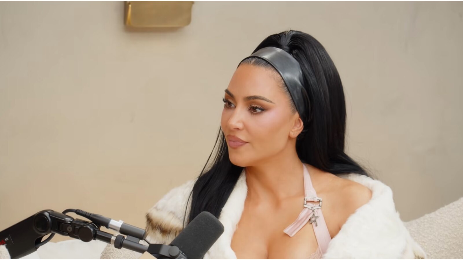 Kim Kardashian in an interview with Khloe Kardashian.