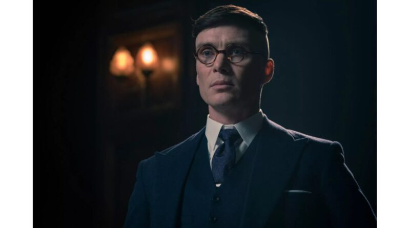 Cillian Murphy as Tommy Shelby in 'Peaky Blinders'.