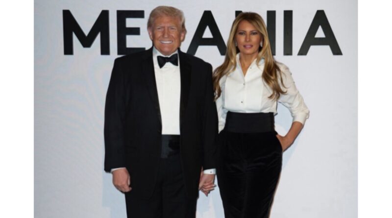 Donald and Melania Trump.