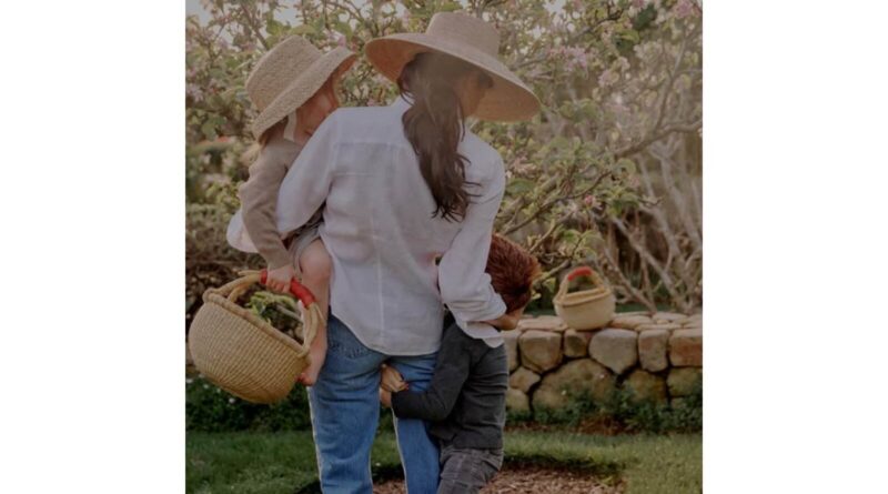 Meghan Markle with her kids.