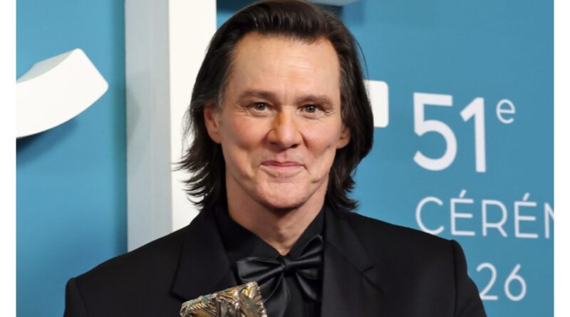 Jim Carrey at César Awards 2026.