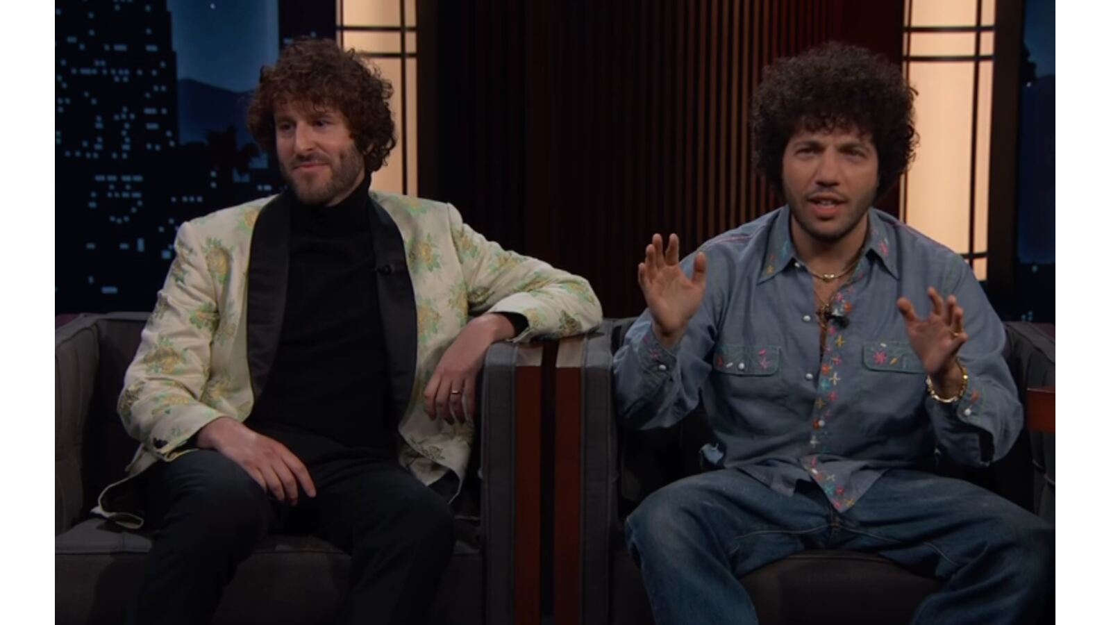 Benny Blanco and David Andrew Burd.