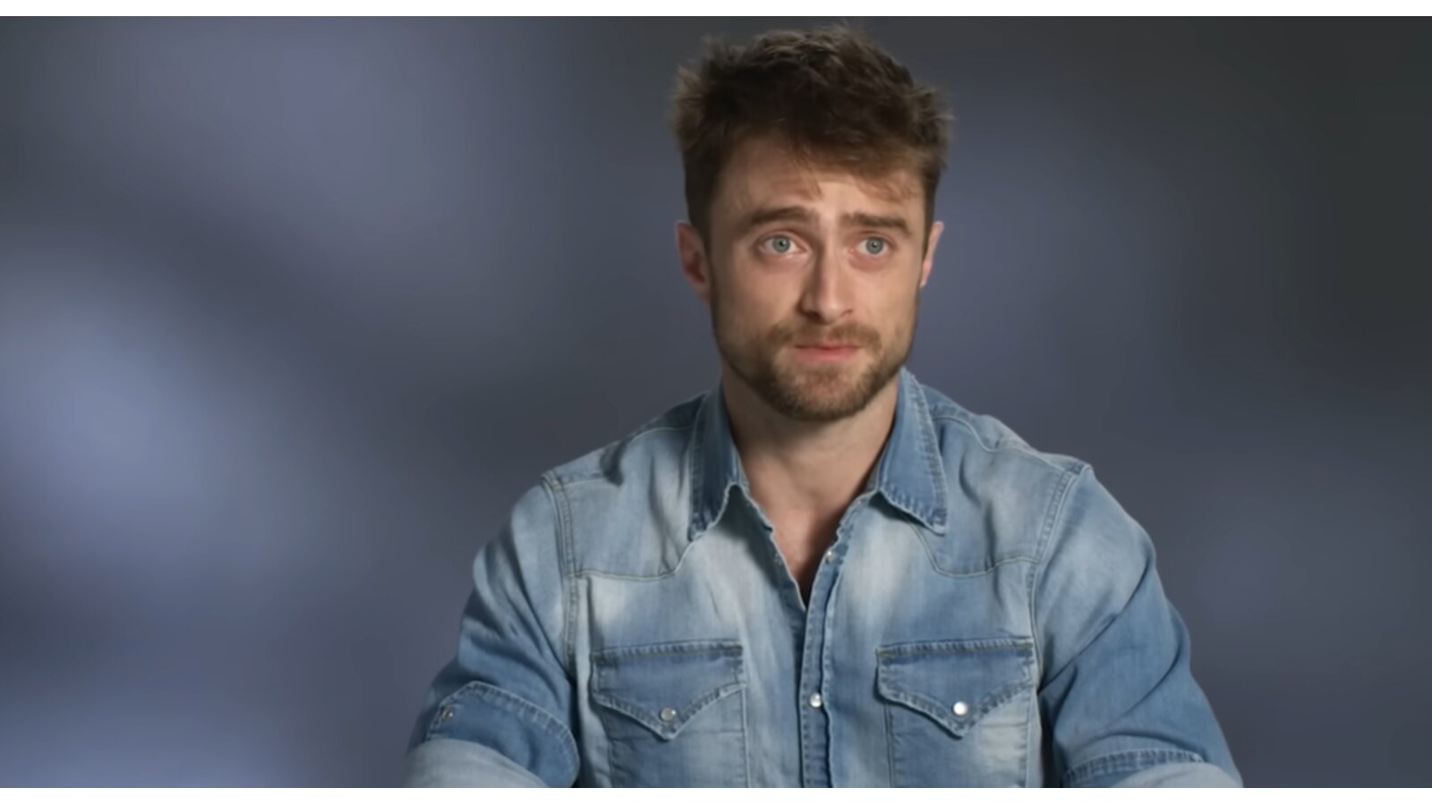 Daniel Radcliffe at an interview with GQ.