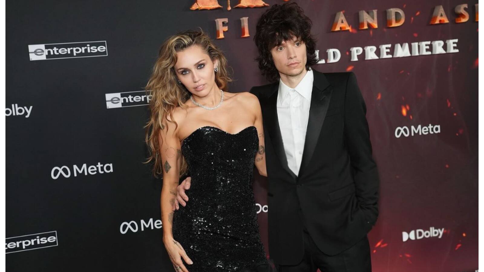 Miley Cyrus and Maxx Morando.