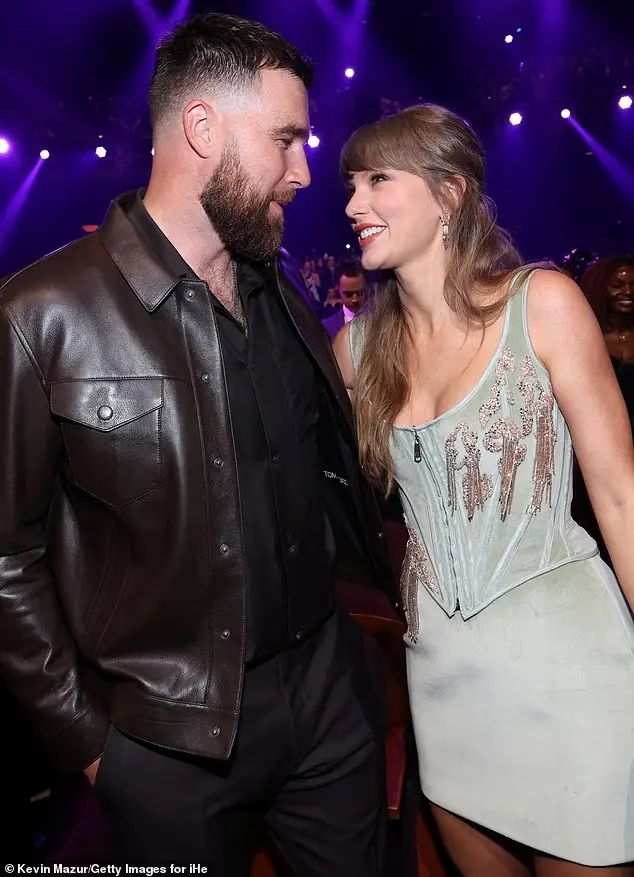 Taylor Swift and Travis Kelce at 2026 iHeartRadio