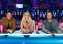 Lionel Richie, Carrie Underwood, and Luke Bryan at American Idol