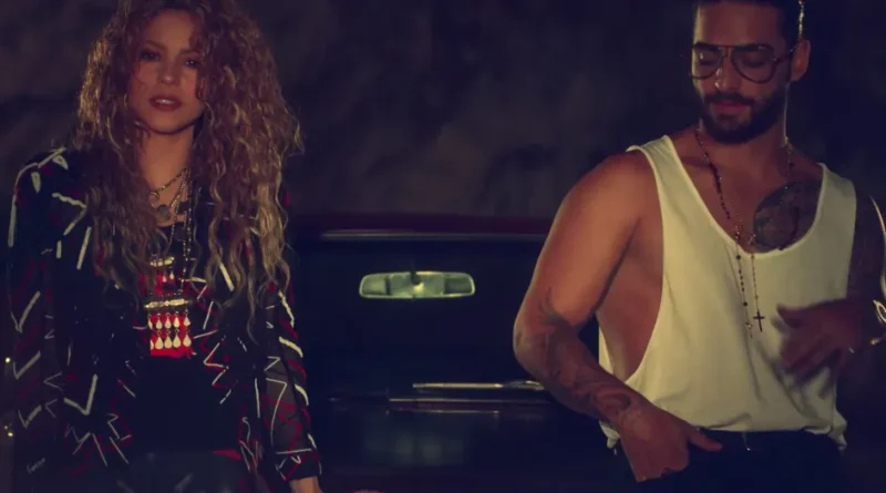 Shakira and Maluma