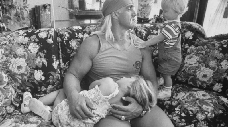 Hulk Hogan with kids
